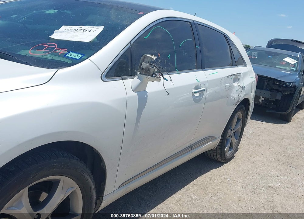 2013 TOYOTA VENZA XLE V6 VIN: 4T3ZK3BB3DU063001