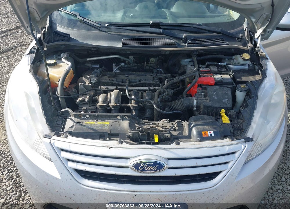 2012 FORD FIESTA S VIN: 3FADP4AJ9CM129566