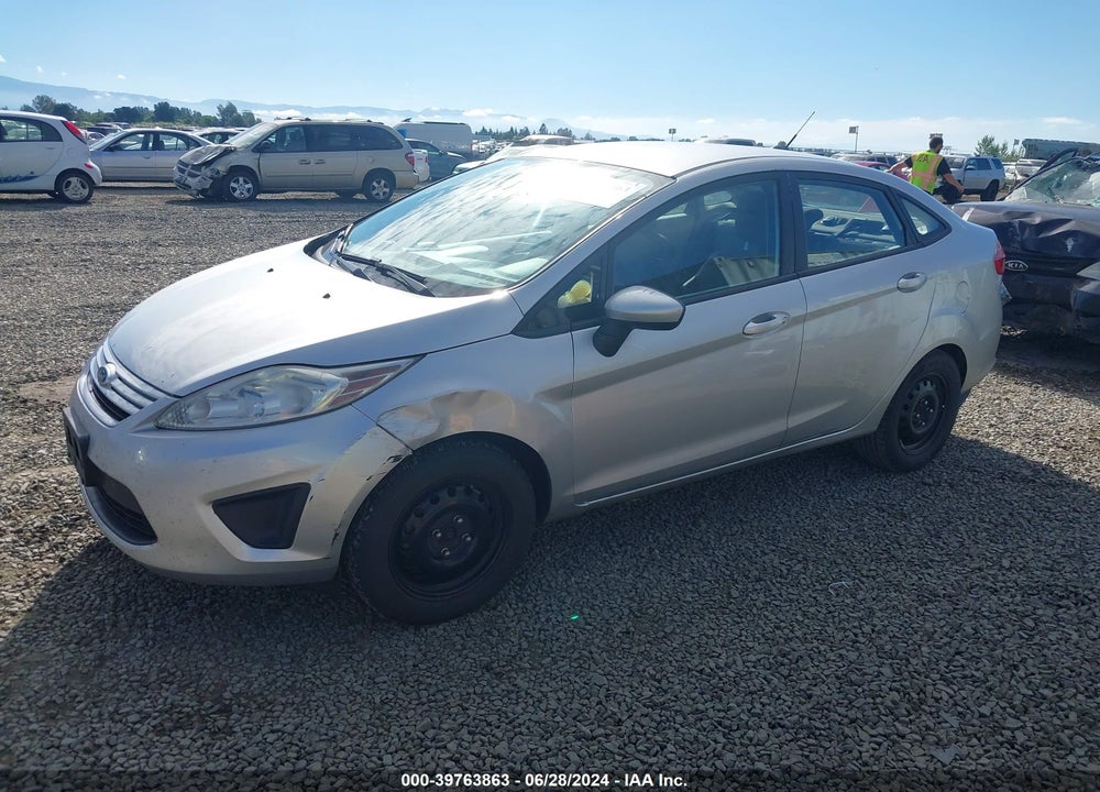 2012 FORD FIESTA S VIN: 3FADP4AJ9CM129566
