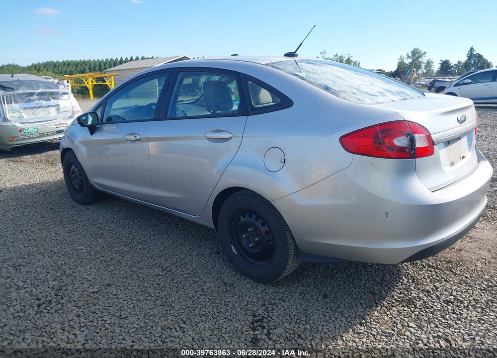 2012 FORD FIESTA S VIN: 3FADP4AJ9CM129566