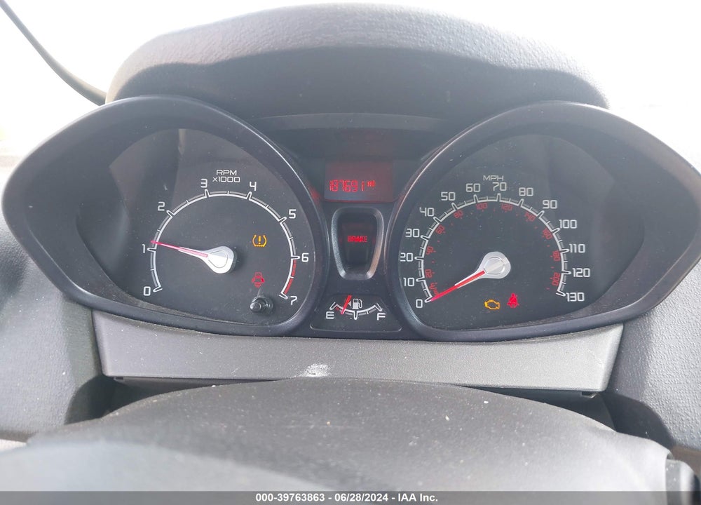 2012 FORD FIESTA S VIN: 3FADP4AJ9CM129566