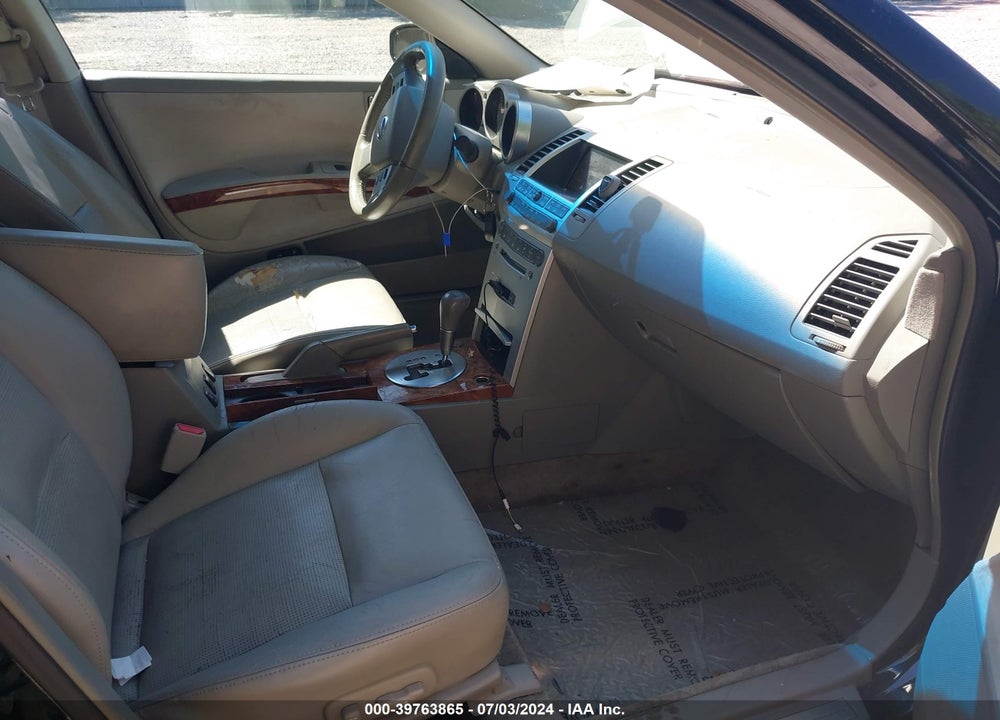 2005 NISSAN MAXIMA 3.5 SL VIN: 1N4BA41E55C817399