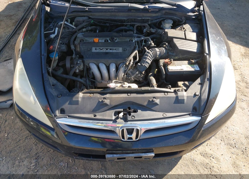 2007 HONDA ACCORD 2.4 SE VIN: 1HGCM56327A215319