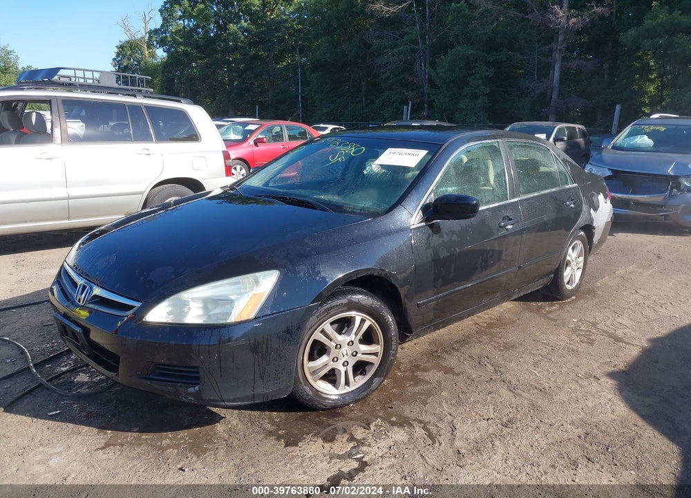 2007 HONDA ACCORD 2.4 SE VIN: 1HGCM56327A215319
