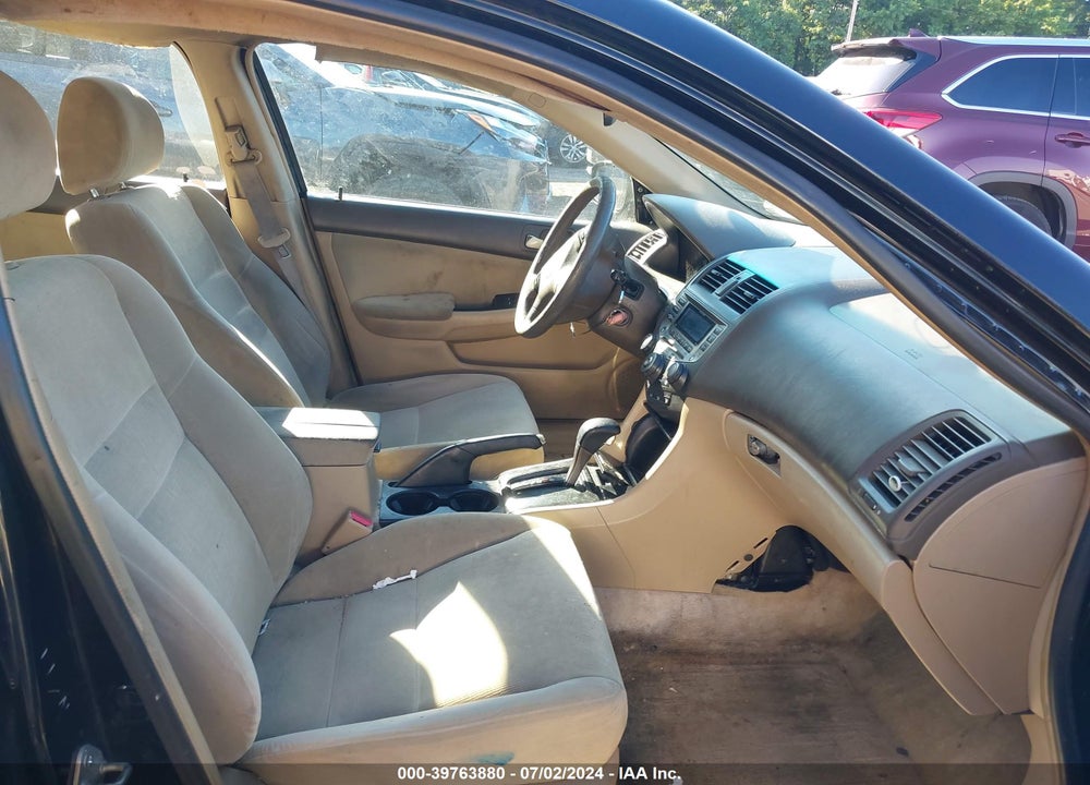 2007 HONDA ACCORD 2.4 SE VIN: 1HGCM56327A215319