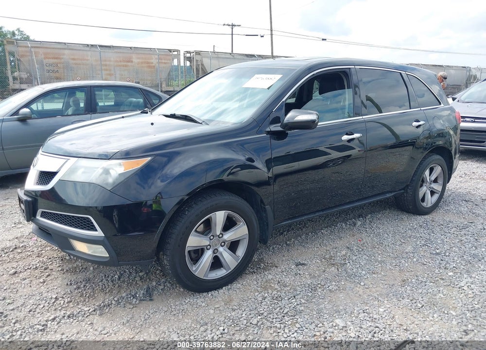 2012 ACURA MDX TECHNOLOGY PACKAGE VIN: 2HNYD2H35CH504314
