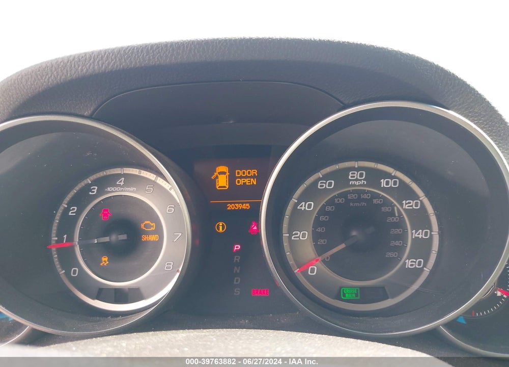 2012 ACURA MDX TECHNOLOGY PACKAGE VIN: 2HNYD2H35CH504314