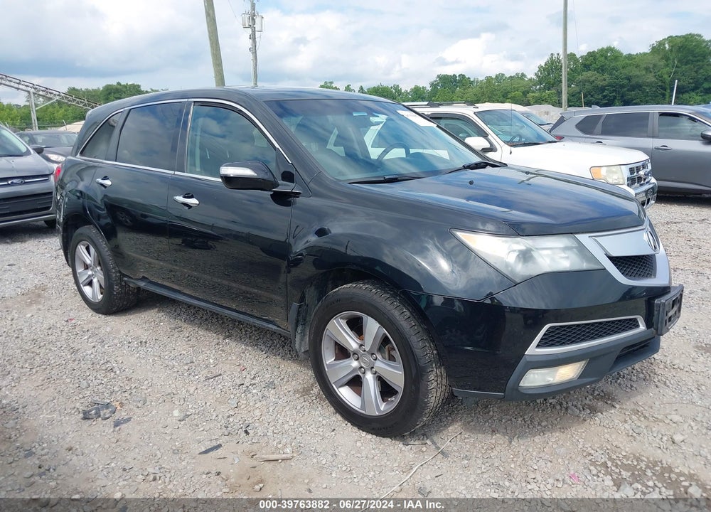 2012 ACURA MDX TECHNOLOGY PACKAGE VIN: 2HNYD2H35CH504314