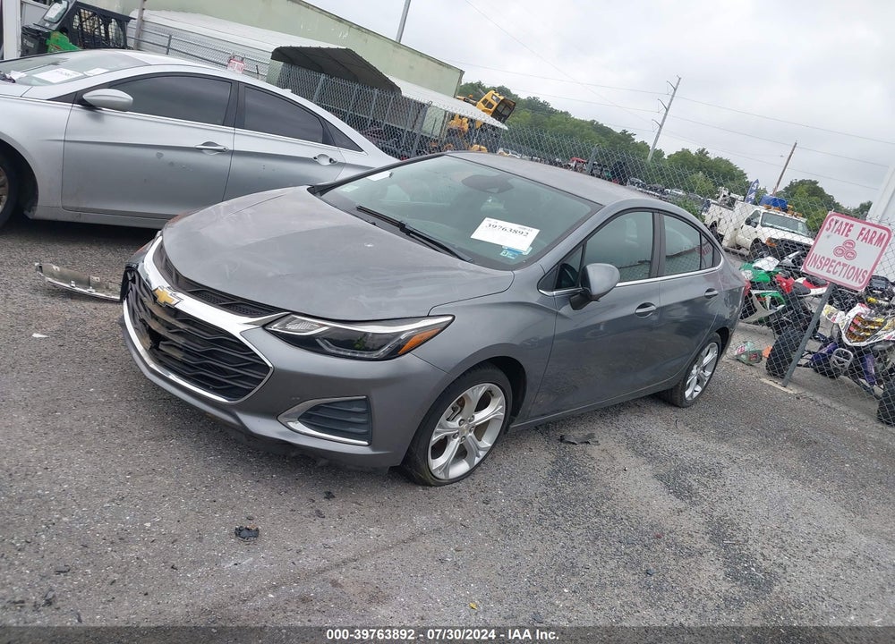 2019 CHEVROLET CRUZE PREMIER VIN: 1G1BF5SM7K7131692