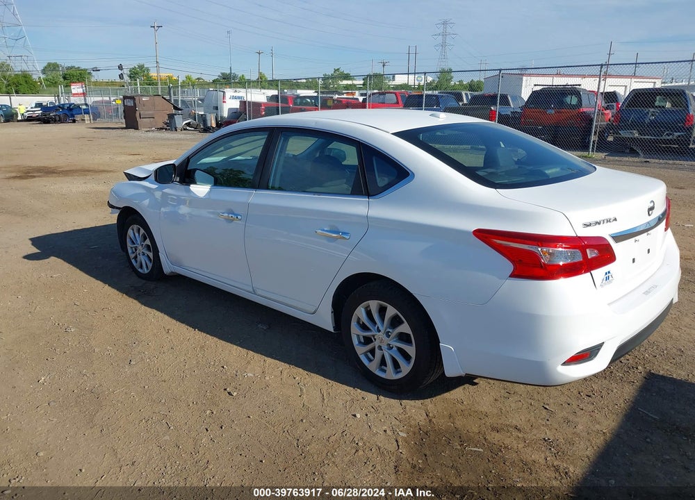 2018 NISSAN SENTRA SV VIN: 3N1AB7AP2JY295373