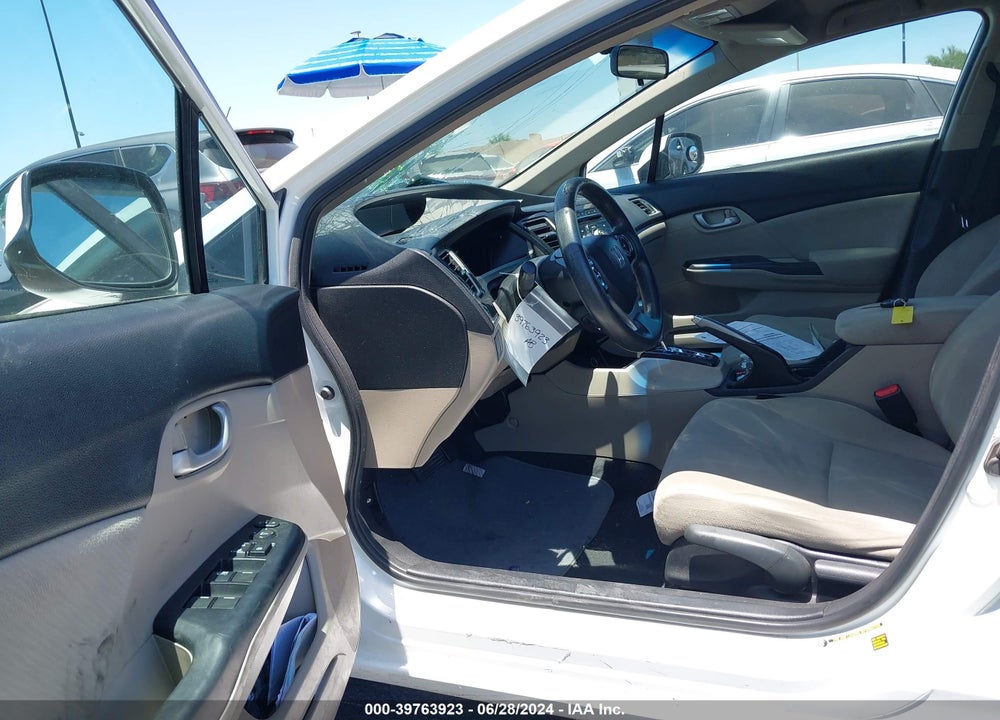 2013 HONDA CIVIC LX VIN: 19XFB2F51DE256762