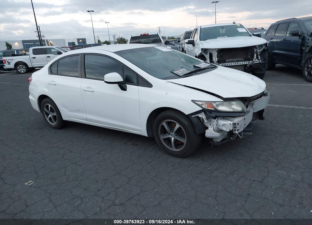 2013 HONDA CIVIC LX VIN: 19XFB2F51DE256762