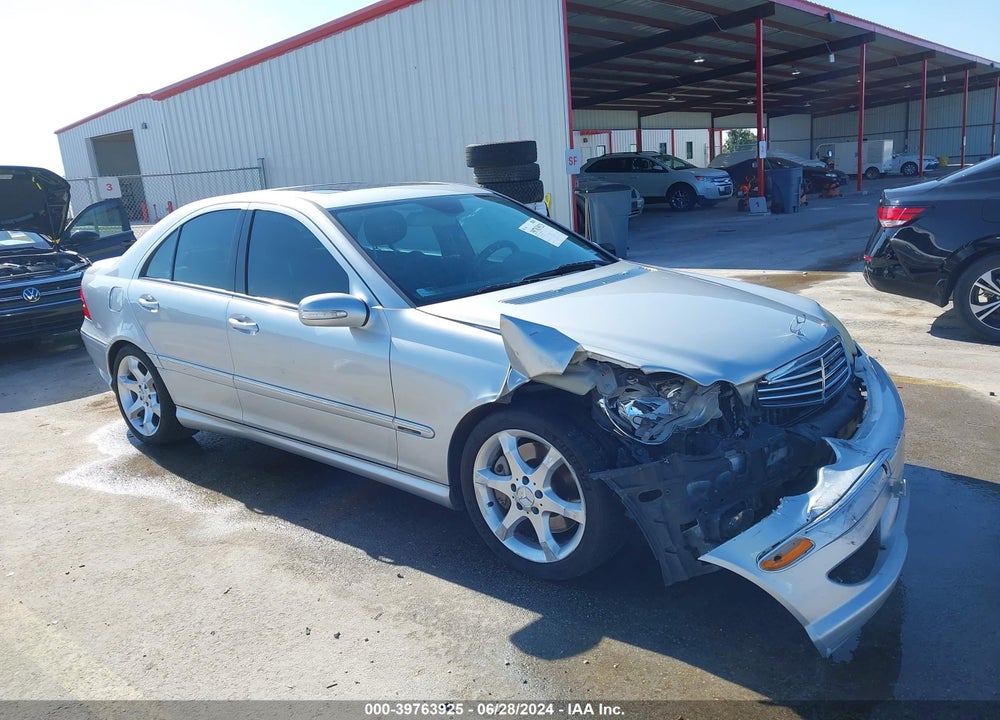 2007 MERCEDES-BENZ C 230 SPORT VIN: WDBRF52HX7F935246