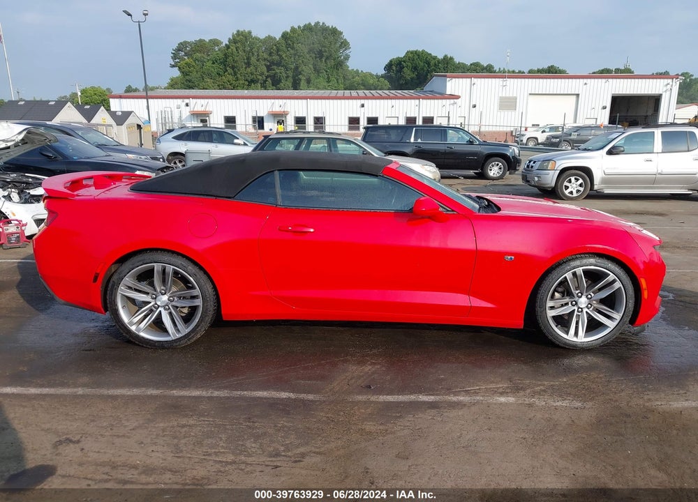 2018 CHEVROLET CAMARO 1LT VIN: 1G1FB3DSXJ0163685
