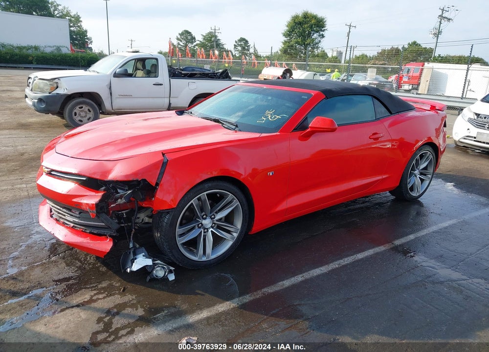 2018 CHEVROLET CAMARO 1LT VIN: 1G1FB3DSXJ0163685