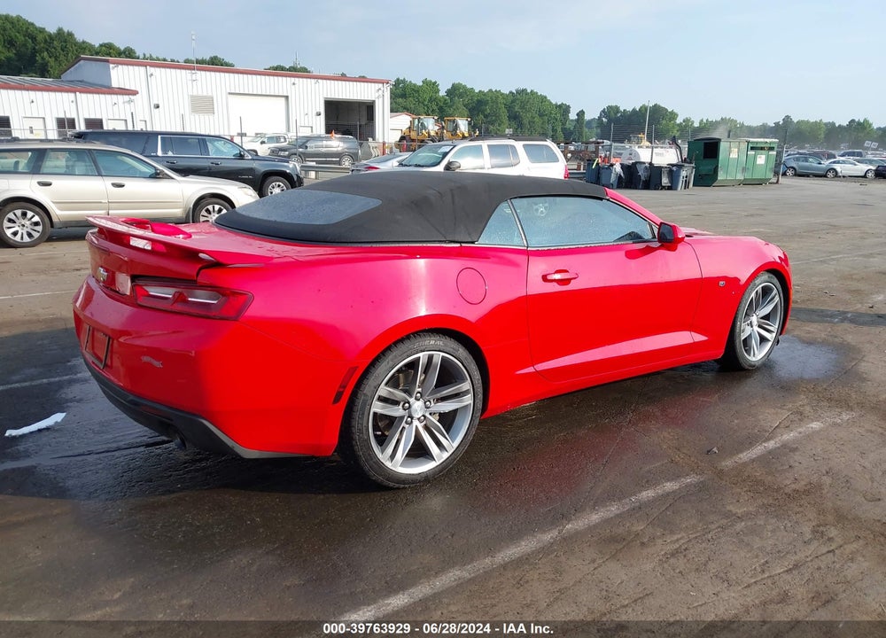 2018 CHEVROLET CAMARO 1LT VIN: 1G1FB3DSXJ0163685