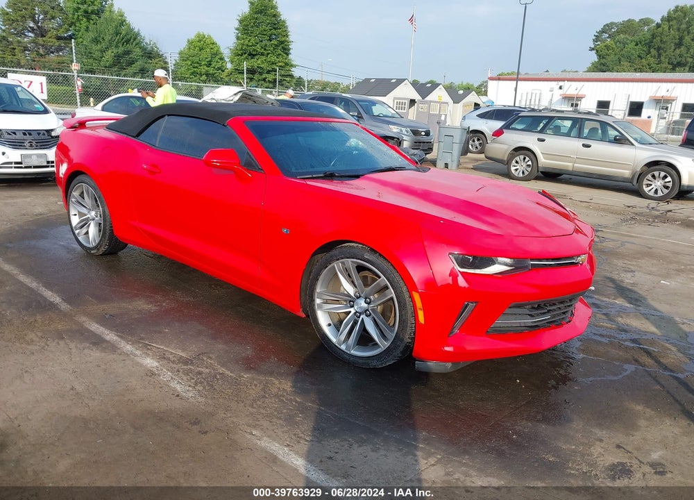 2018 CHEVROLET CAMARO 1LT VIN: 1G1FB3DSXJ0163685