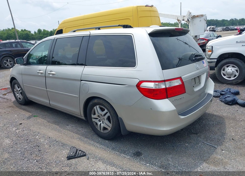 2007 HONDA ODYSSEY EX-L VIN: 5FNRL38767B400299