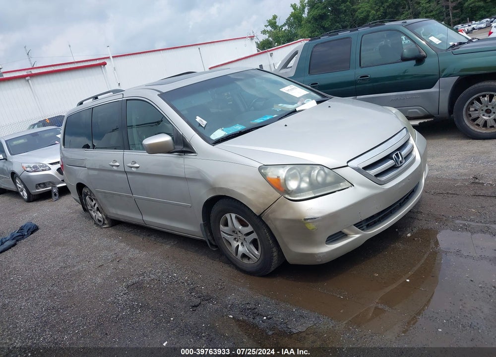2007 HONDA ODYSSEY EX-L VIN: 5FNRL38767B400299
