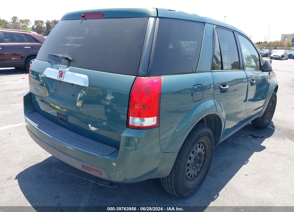 2006 SATURN VUE 4 CYL VIN: 5GZCZ33D26S900574
