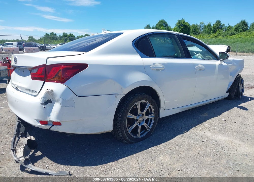 2013 LEXUS GS 350 VIN: JTHCE1BL8D5013243