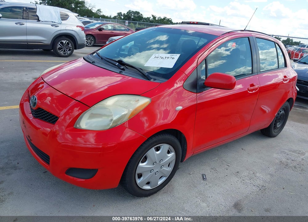 2009 TOYOTA YARIS VIN: JTDKT903495223172