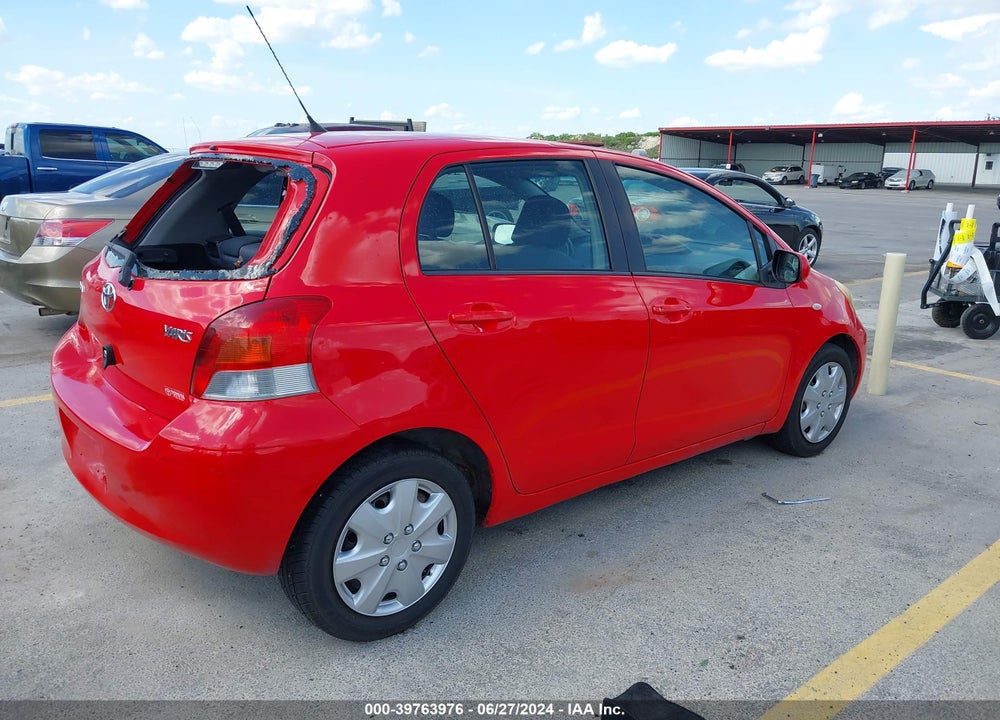 2009 TOYOTA YARIS VIN: JTDKT903495223172