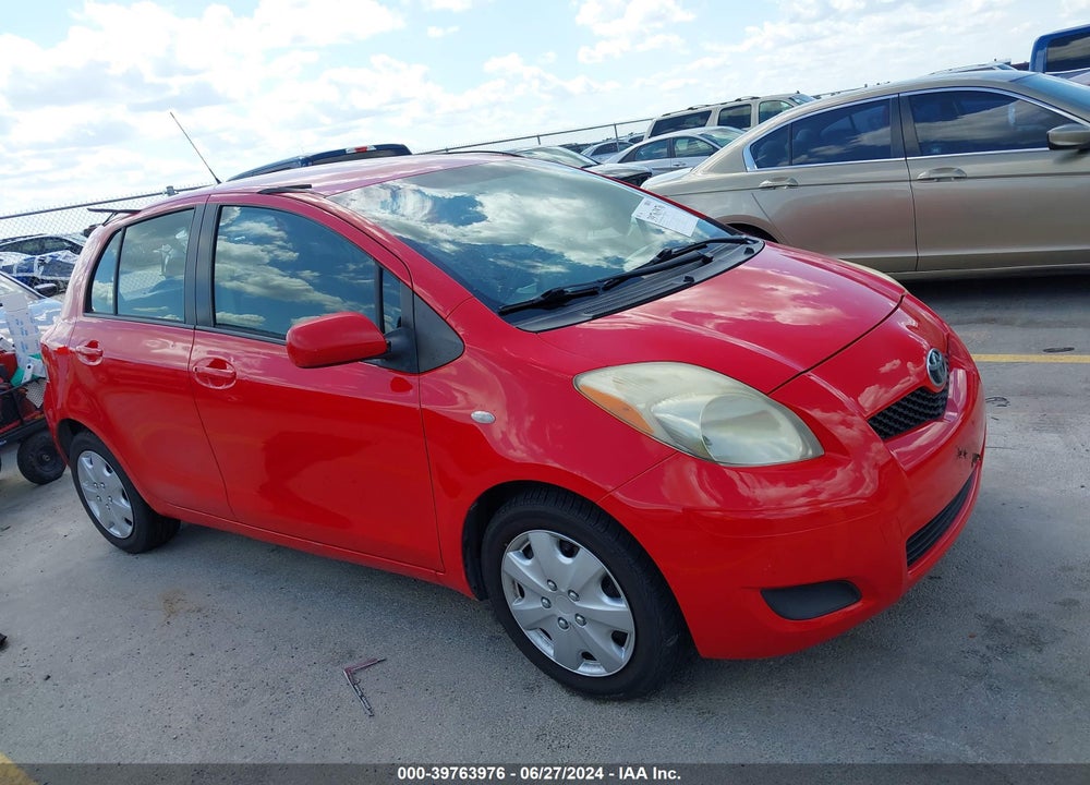 2009 TOYOTA YARIS VIN: JTDKT903495223172
