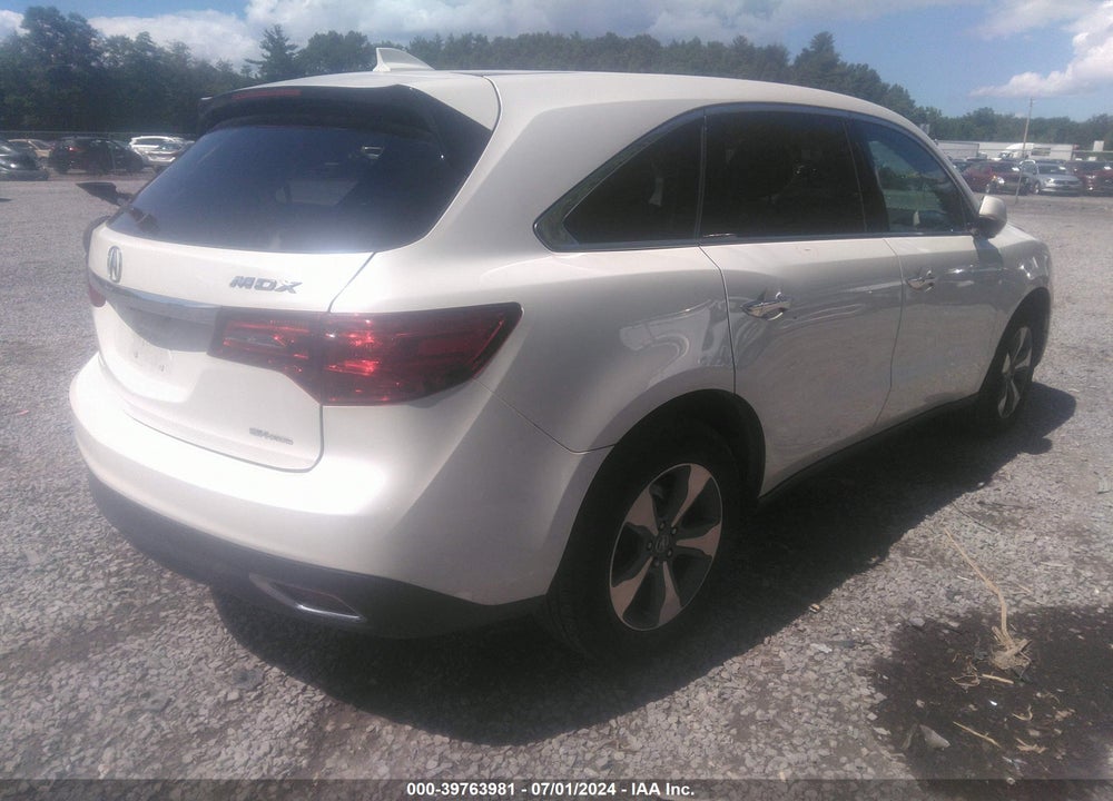 2014 ACURA MDX VIN: 5FRYD4H22EB032184