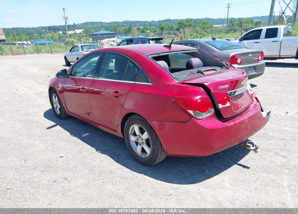 2012 CHEVROLET CRUZE 1LT VIN: 1G1PF5SC3C7350230