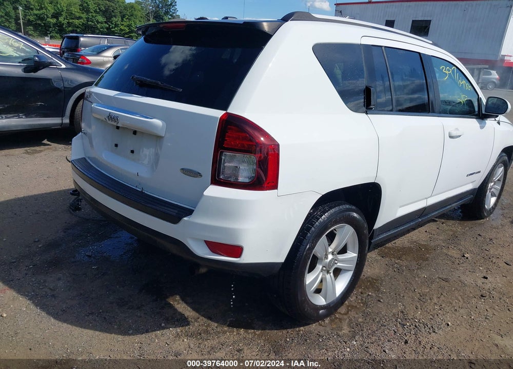 2017 JEEP COMPASS LATITUDE 4X4 VIN: 1C4NJDEB8HD108908