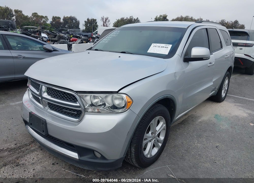 2011 DODGE DURANGO CREW VIN: 1D4RD4GG2BC729448