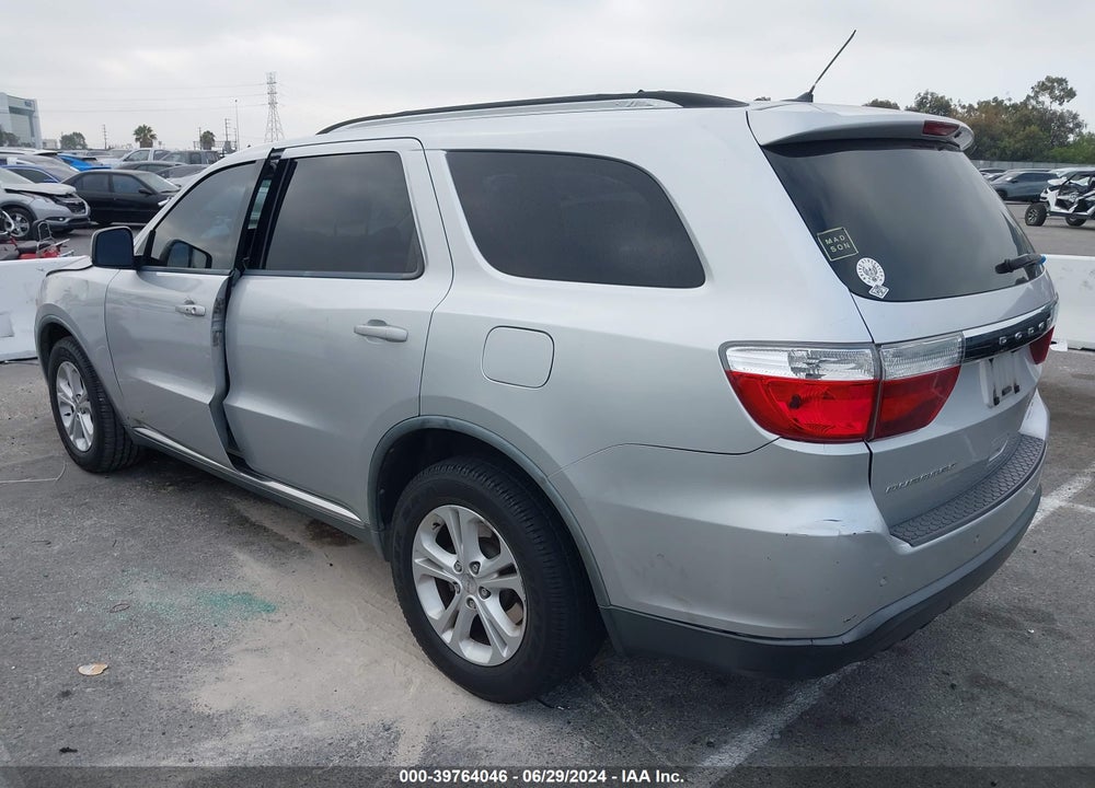 2011 DODGE DURANGO CREW VIN: 1D4RD4GG2BC729448