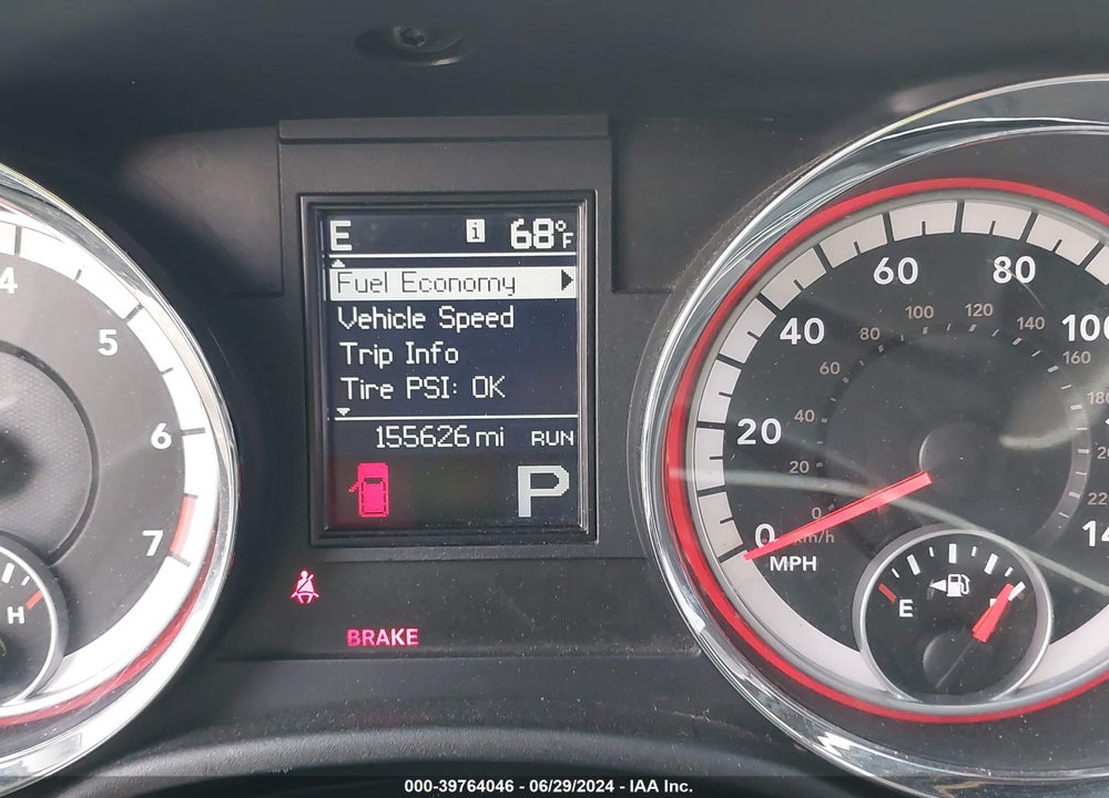 2011 DODGE DURANGO CREW VIN: 1D4RD4GG2BC729448