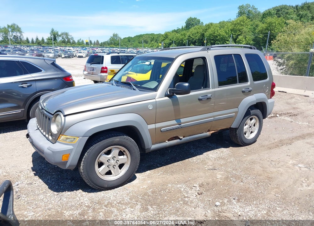 2005 JEEP LIBERTY SPORT VIN: 1J4GL48K65W671562