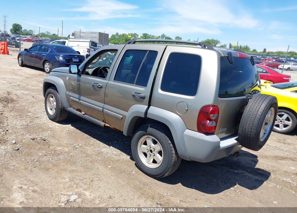 2005 JEEP LIBERTY SPORT VIN: 1J4GL48K65W671562