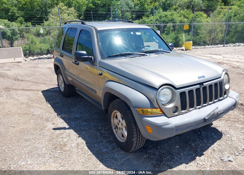 2005 JEEP LIBERTY SPORT VIN: 1J4GL48K65W671562
