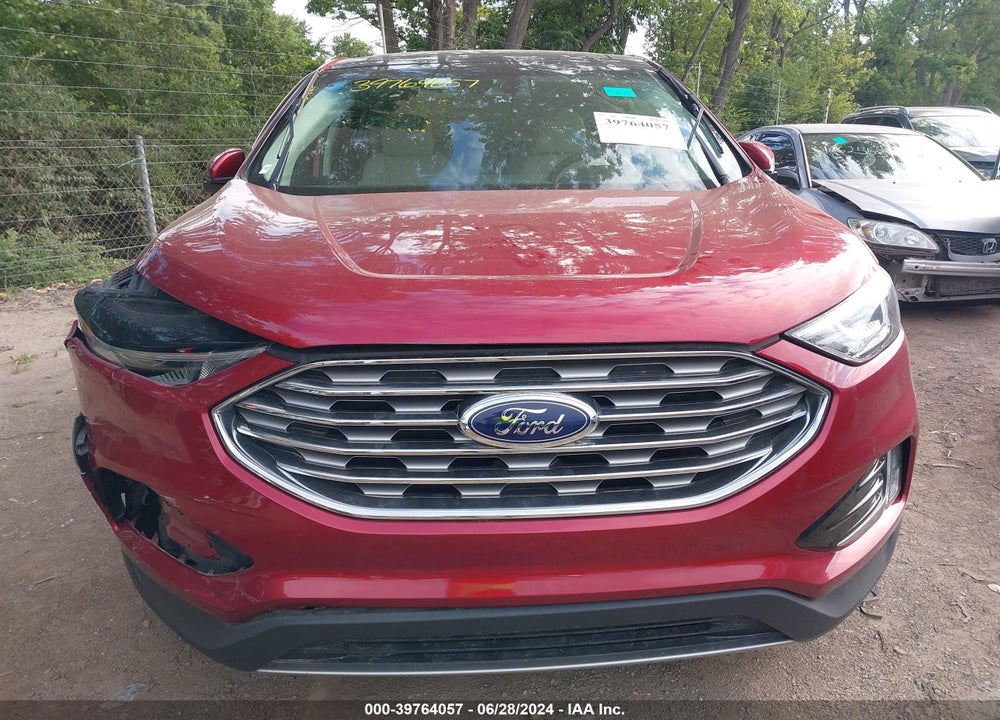 2019 FORD EDGE TITANIUM VIN: 2FMPK3K90KBB31822