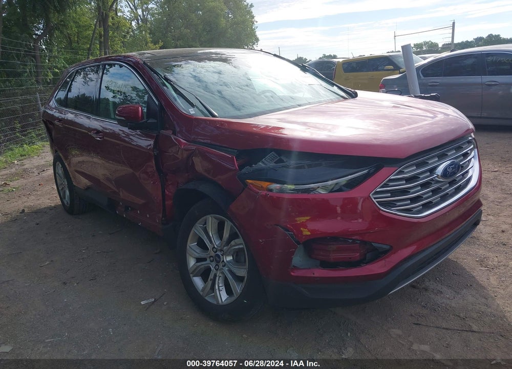 2019 FORD EDGE TITANIUM VIN: 2FMPK3K90KBB31822