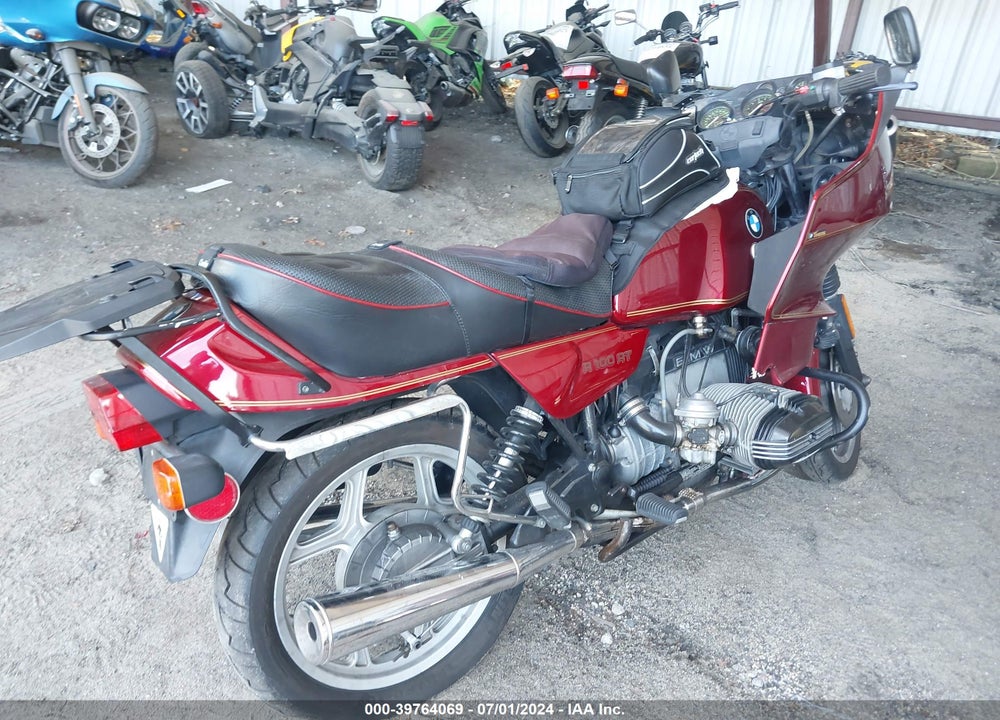 1993 BMW R100 RT VIN: WB1046909P6293900
