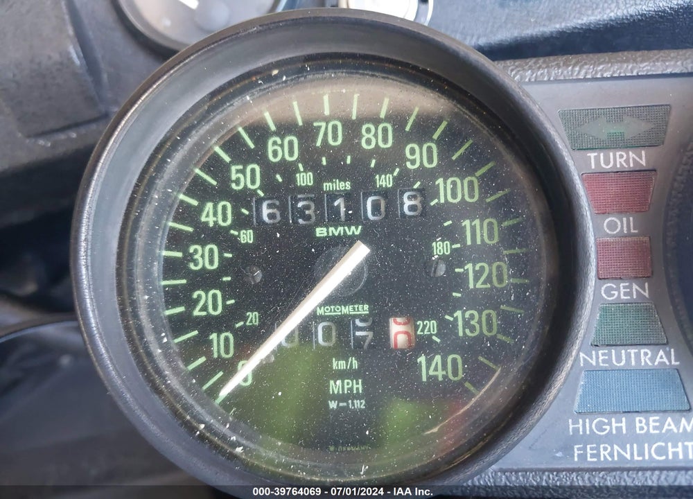 1993 BMW R100 RT VIN: WB1046909P6293900