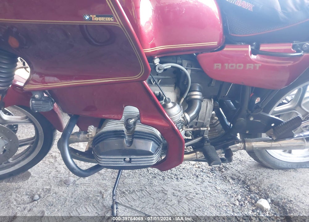 1993 BMW R100 RT VIN: WB1046909P6293900