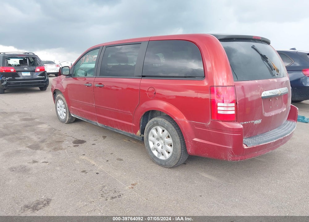 2008 CHRYSLER TOWN & COUNTRY LX VIN: 2A8HR44HX8R726779