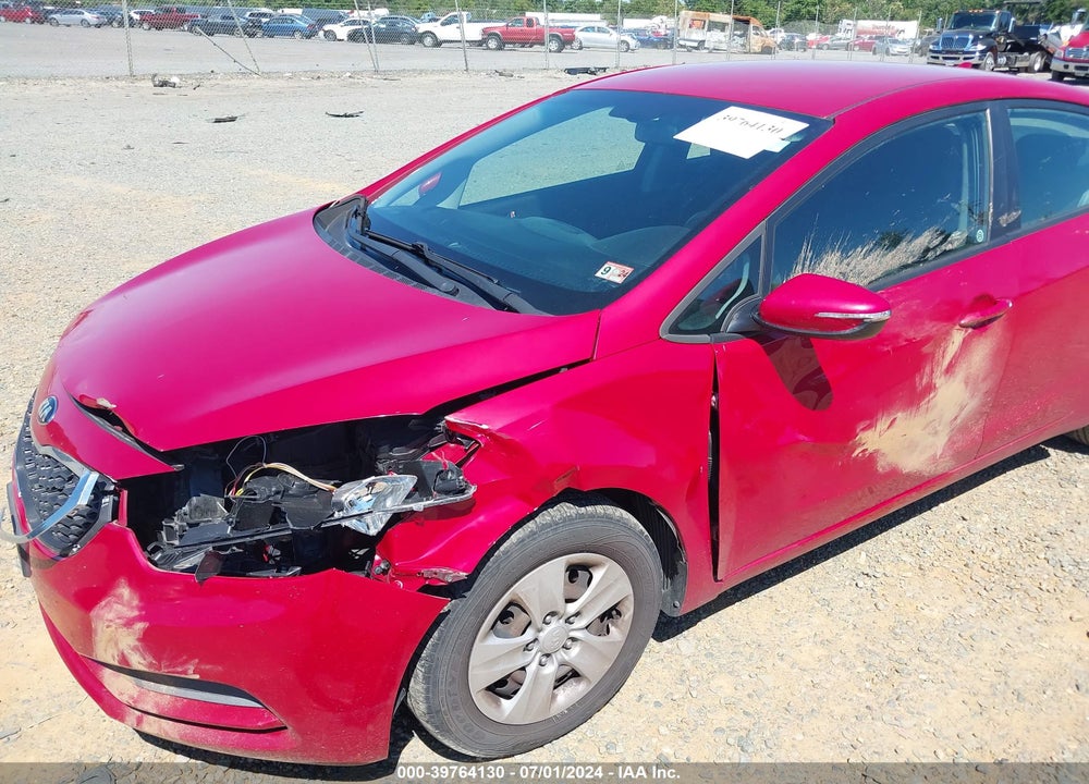 2015 KIA FORTE LX VIN: KNAFX4A69F5387429