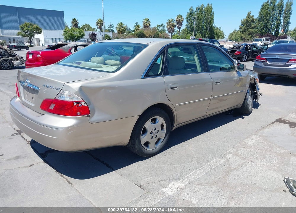 2004 TOYOTA AVALON XLS VIN: 4T1BF28B74U343729