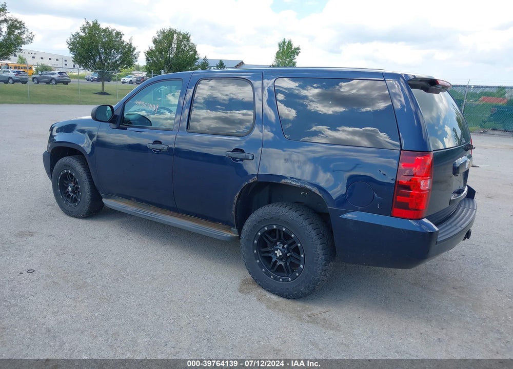 2009 CHEVROLET TAHOE SPECIAL SERVICES VIN: 1GNFK030X9R237613