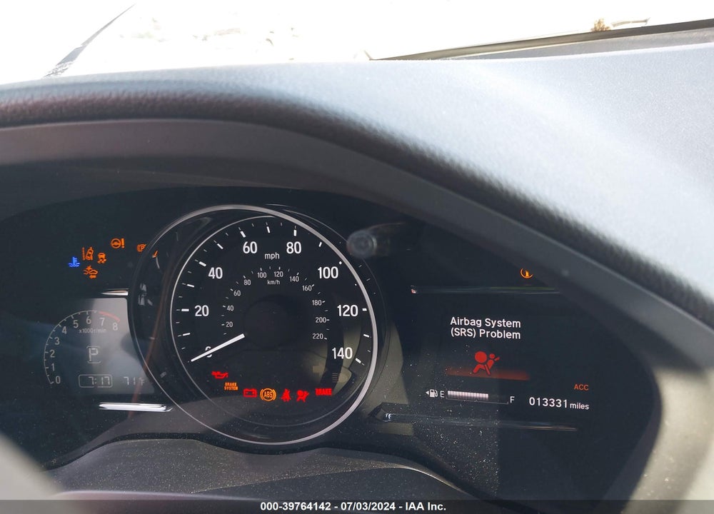 2019 HONDA HR-V VIN: 3CZRU6H55KM704445