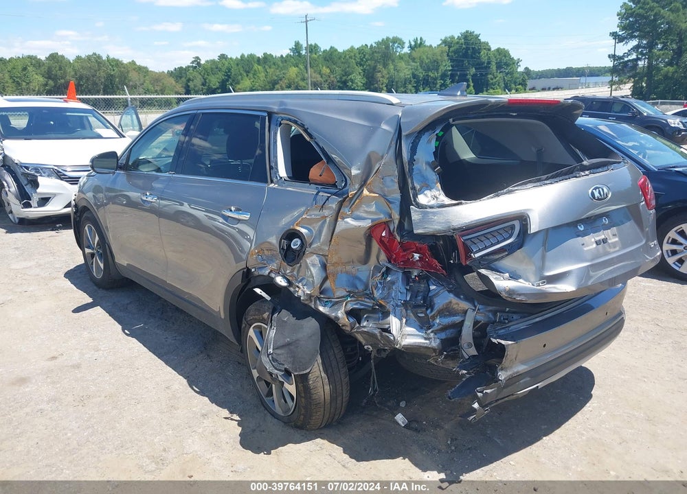 2019 KIA SORENTO 3.3L EX VIN: 5XYPH4A55KG503318
