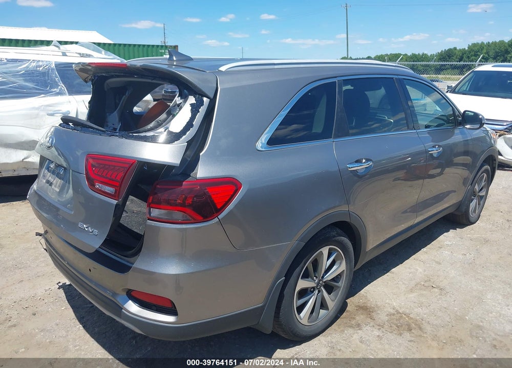 2019 KIA SORENTO 3.3L EX VIN: 5XYPH4A55KG503318