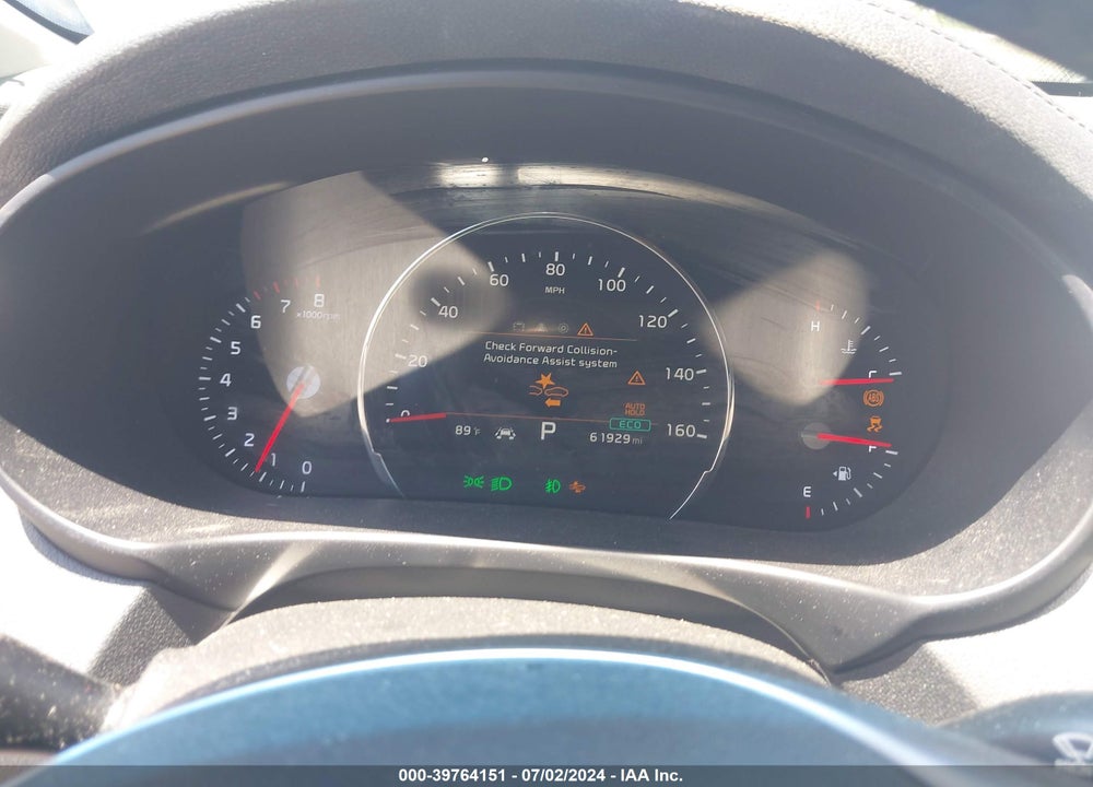 2019 KIA SORENTO 3.3L EX VIN: 5XYPH4A55KG503318
